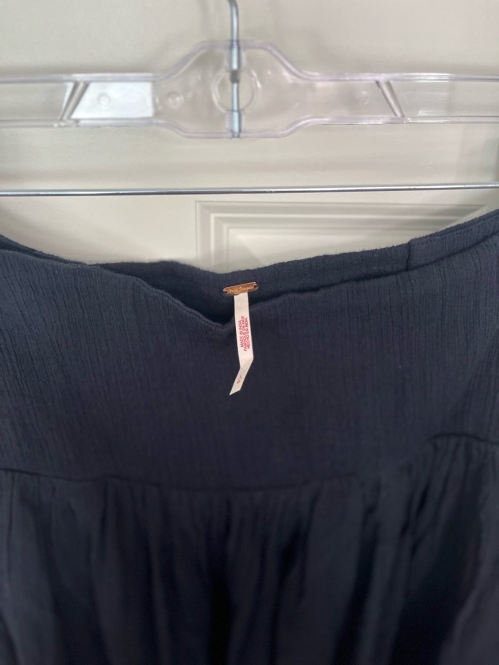 Free People Maxi Skirt (L) and Cropped Long Sleeve Top (L) Set NWOT - Picture 6 of 6